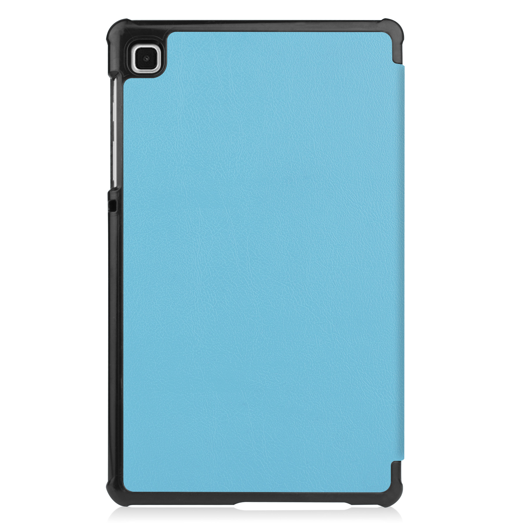 Nomfy Hoes Geschikt voor Samsung Galaxy Tab S6 Lite Hoes Tri-fold Tablet Hoesje Case Met Screenprotector - Hoesje Geschikt voor Samsung Tab S6 Lite Hoesje Hardcover Bookcase - Lichtblauw