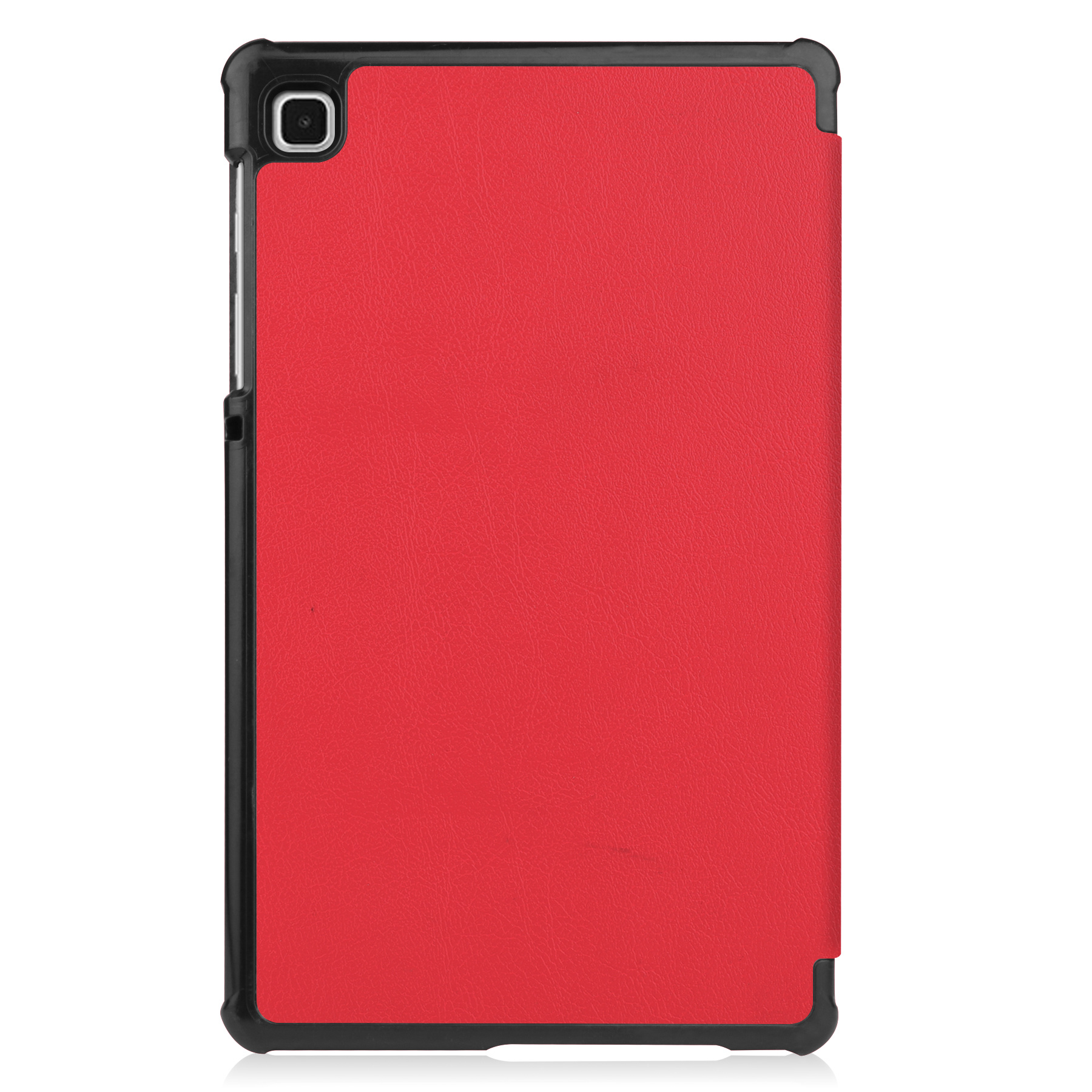 Nomfy Hoes Geschikt voor Samsung Galaxy Tab S6 Lite Hoes Tri-fold Tablet Hoesje Case Met Screenprotector - Hoesje Geschikt voor Samsung Tab S6 Lite Hoesje Hardcover Bookcase - Rood