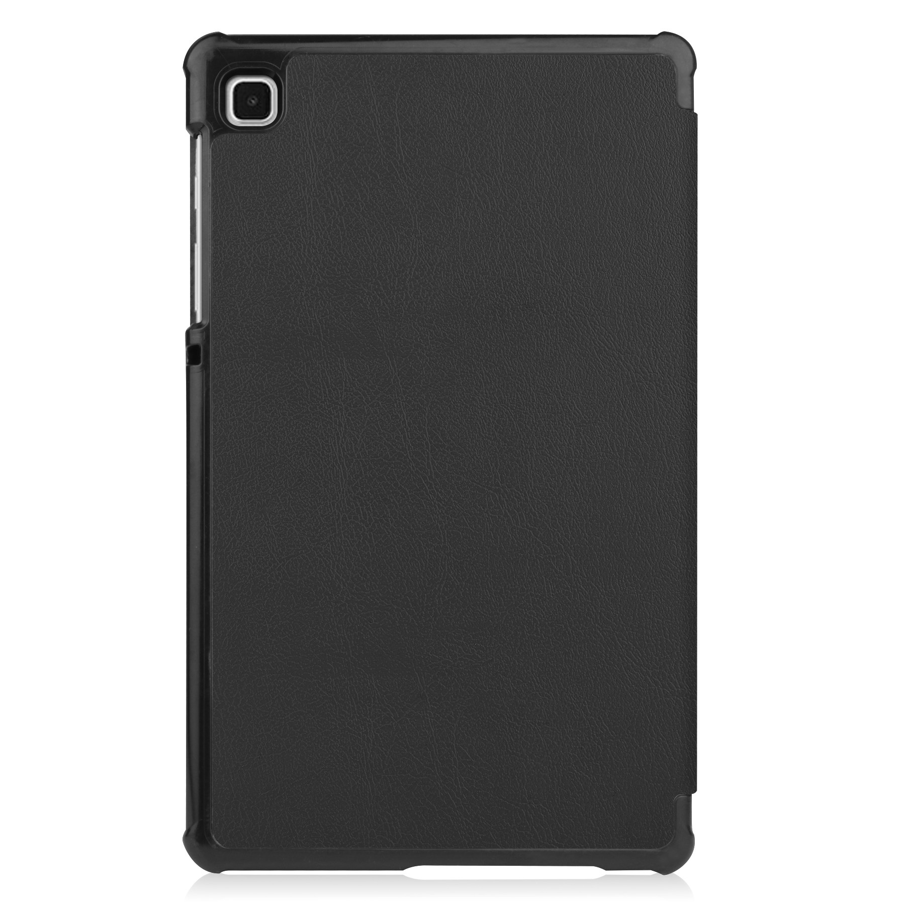 Nomfy Hoes Geschikt voor Samsung Galaxy Tab S6 Lite Hoes Tri-fold Tablet Hoesje Case Met Screenprotector - Hoesje Geschikt voor Samsung Tab S6 Lite Hoesje Hardcover Bookcase - Zwart
