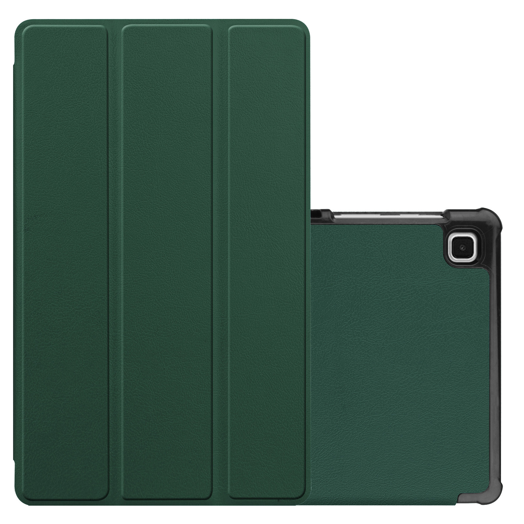 NoXx Hoesje Geschikt voor Samsung Galaxy Tab S6 Lite Hoesje Case Hard Cover Hoes Book Case Met Uitsparing Geschikt voor S Pen - Donkergroen