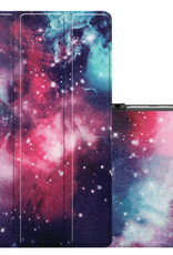 NoXx Samsung Galaxy Tab S6 Lite Hoesje Met Uitsparing S Pen Case Hard Cover Hoes Book Case - Galaxy