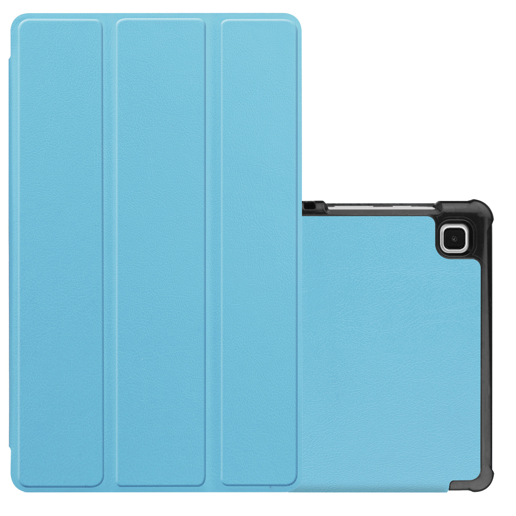 NoXx Hoesje Geschikt voor Samsung Galaxy Tab S6 Lite Hoesje Case Hard Cover Hoes Book Case Met Uitsparing Geschikt voor S Pen - Lichtblauw