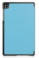 NoXx Samsung Galaxy Tab S6 Lite Hoesje Met Uitsparing S Pen Case Hard Cover Hoes Book Case - Licht Blauw