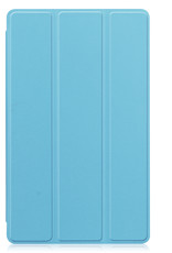 BASEY. Samsung Tab S6 Lite Hoes Book Case Hoesje Met Uitsparing S Pen - Samsung Galaxy Tab S6 Lite Hoesje Hard Cover - Samsung Tab S6 Lite Hoes Licht Blauw