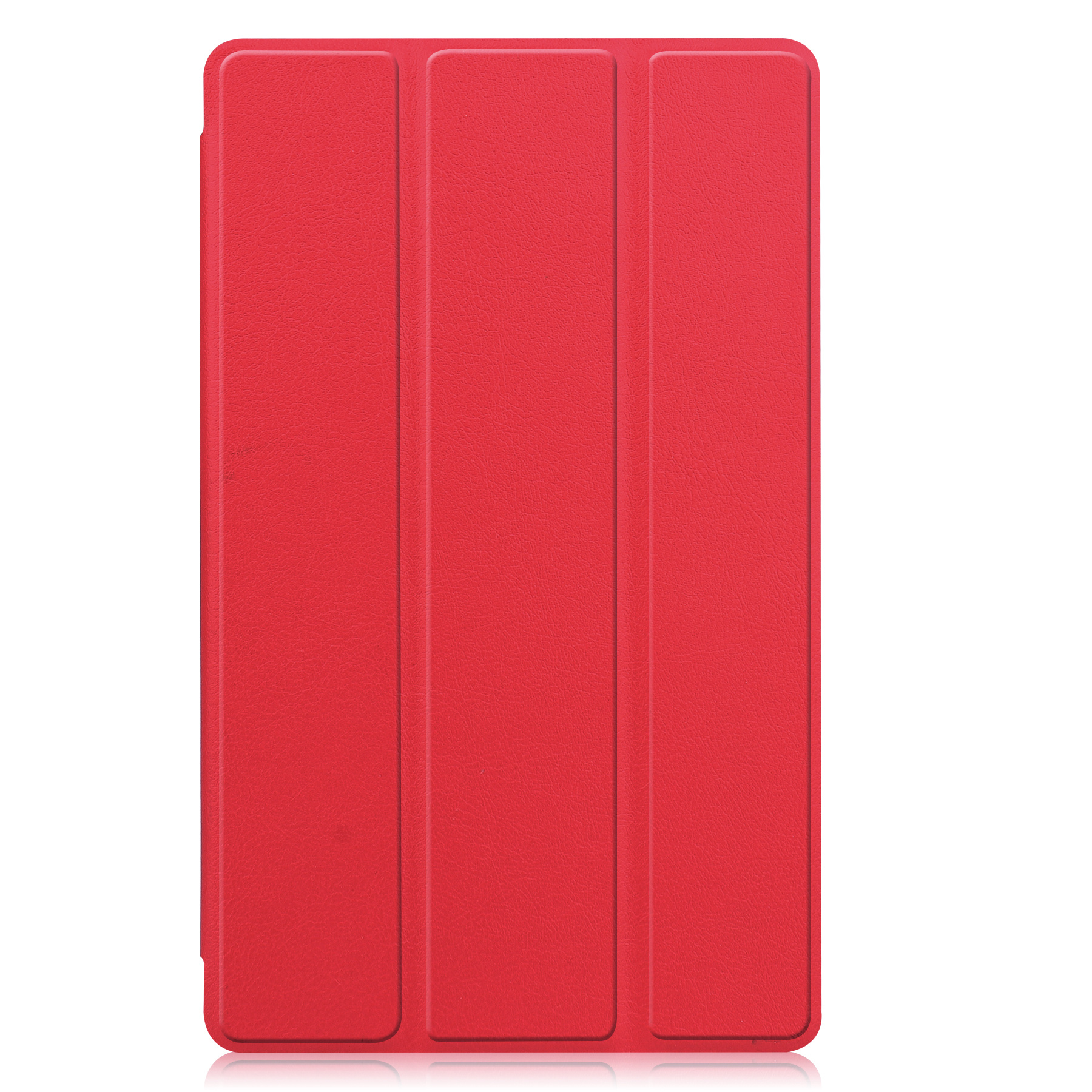 BASEY. Samsung Tab S6 Lite Hoes Book Case Hoesje Met Uitsparing S Pen - Samsung Galaxy Tab S6 Lite Hoesje Hard Cover - Samsung Tab S6 Lite Hoes Rood