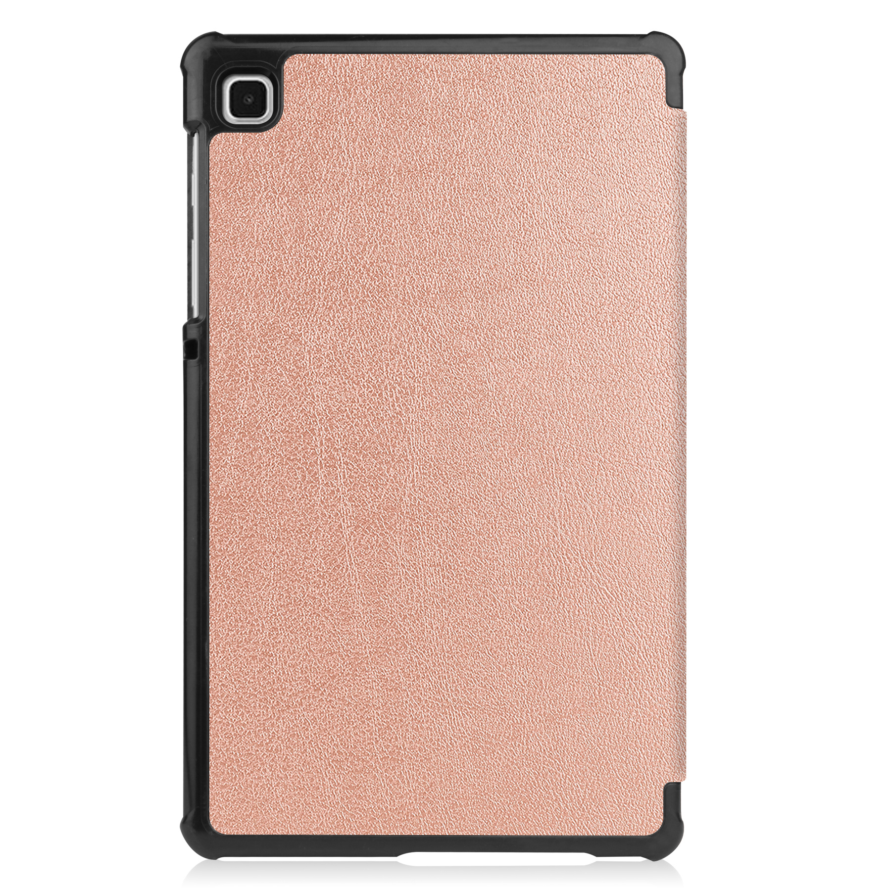 BASEY. Hoesje Geschikt voor Samsung Galaxy Tab S6 Lite Hoes Case Tablet Hoesje Tri-fold Met Uitsparing Geschikt voor S Pen - Hoes Geschikt voor Samsung Tab S6 Lite Hoesje Hard Cover Bookcase Hoes - Rosé goud