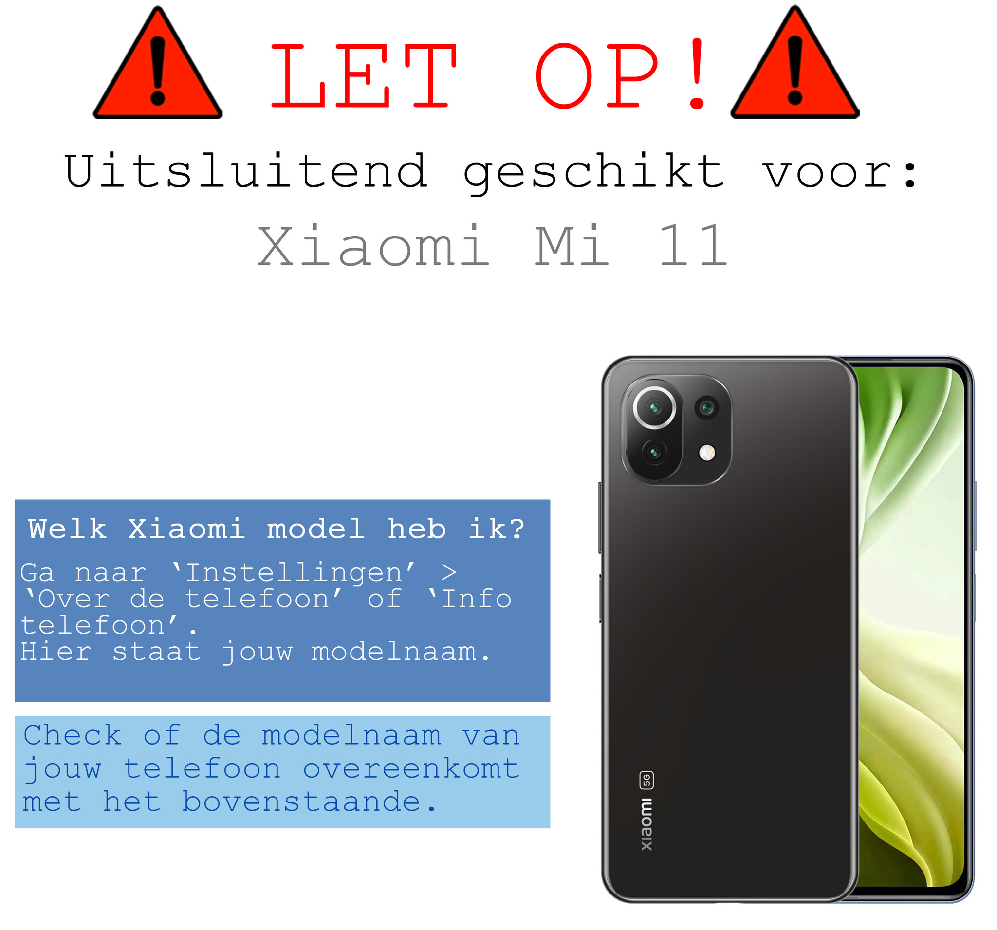 BASEY. Hoes Geschikt voor Xiaomi Mi 11 Hoesje Shock Proof Case Hoes Siliconen - Hoesje Geschikt voor Xiaomi Mi 11 Hoes Cover Shockproof - Transparant