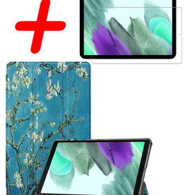 BASEY. BASEY. Samsung Galaxy S6 Lite Hoes Met Screenprotector - Bloesem