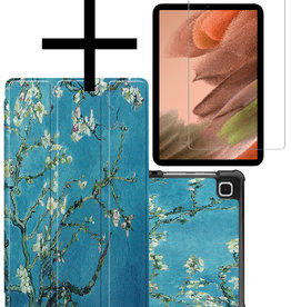 NoXx NoXx Samsung Galaxy S6 Lite Hoes Met Screenprotector - Bloesem