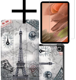 NoXx NoXx Samsung Galaxy S6 Lite Hoes Met Screenprotector - Eiffeltoren