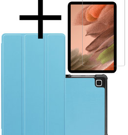 NoXx NoXx Samsung Galaxy S6 Lite Hoes Met Screenprotector - Lichtblauw