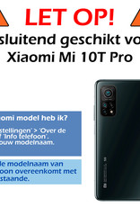 Nomfy Hoesje Geschikt voor Xiaomi Mi 10T Pro Hoesje Siliconen Cover Case - Hoes Geschikt voor Xiaomi Mi 10T Pro Hoes Back Case - 2-PACK - Transparant