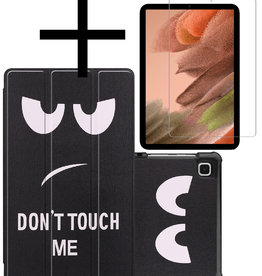 NoXx NoXx Samsung Galaxy S6 Lite Hoes Met Screenprotector - Don't touch me