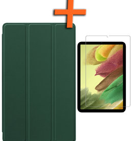 Nomfy Nomfy Samsung Galaxy S6 Lite Hoes Met Screenprotector - Donkergroen