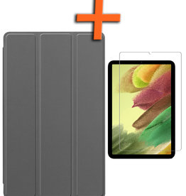 Nomfy Nomfy Samsung Galaxy S6 Lite Hoes Met Screenprotector - Grijs