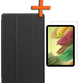 Nomfy Nomfy Samsung Galaxy S6 Lite Hoes Met Screenprotector - Zwart