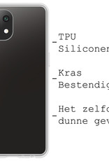 BASEY. Hoes Geschikt voor Xiaomi Mi 11 Hoesje Siliconen Back Cover Case - Hoesje Geschikt voor Xiaomi Mi 11 Hoes Cover Hoesje - Transparant