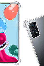 Nomfy Hoesje Geschikt voor Xiaomi Mi 10T Pro Hoesje Shock Proof Cover Case Shockproof - Hoes Geschikt voor Xiaomi Mi 10T Pro Hoes Siliconen Back Case - Transparant