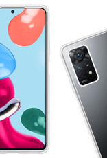 Nomfy Hoesje Geschikt voor Xiaomi Mi 10T Pro Hoesje Siliconen Cover Case - Hoes Geschikt voor Xiaomi Mi 10T Pro Hoes Back Case - Transparant