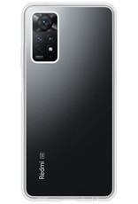 BASEY. Hoes Geschikt voor Xiaomi Mi 10T Pro Hoesje Siliconen Back Cover Case - Hoesje Geschikt voor Xiaomi Mi 10T Pro Hoes Cover Hoesje - Transparant