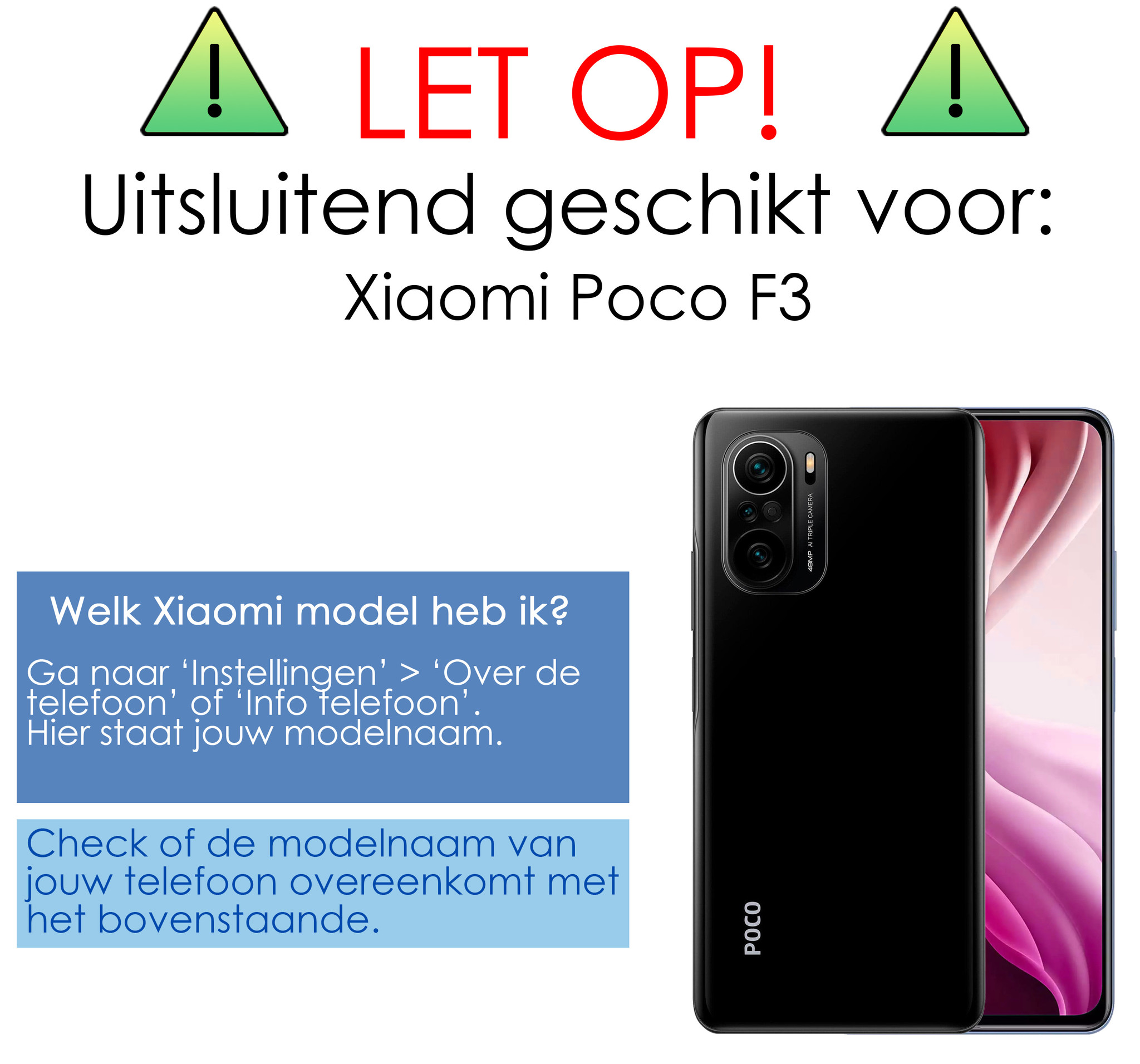 NoXx Xiaomi Poco F3 Hoesje Back Cover Siliconen Case Hoes Shock Proof Extra Stevig - Transparant - 2x