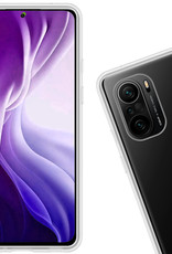 Nomfy Hoesje Geschikt voor Xiaomi Mi 11i Hoesje Siliconen Cover Case - Hoes Geschikt voor Xiaomi Mi 11i Hoes Back Case - 2-PACK - Transparant