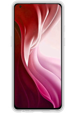 NoXx Hoes Geschikt voor Xiaomi 11 Lite 5G NE Hoesje Cover Siliconen Back Case Hoes - Transparant