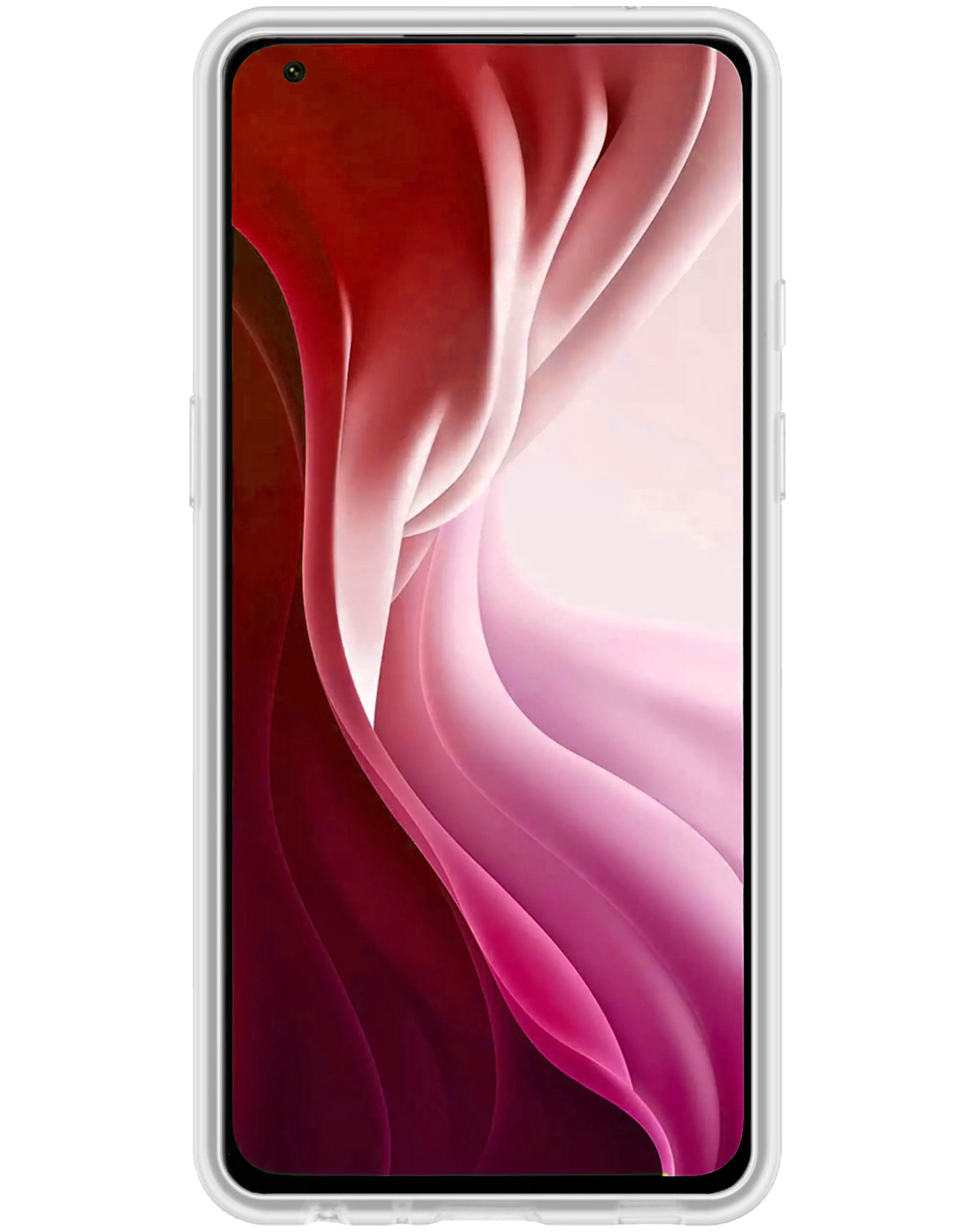 NoXx Hoes Geschikt voor Xiaomi 11 Lite 5G NE Hoesje Cover Siliconen Back Case Hoes - Transparant