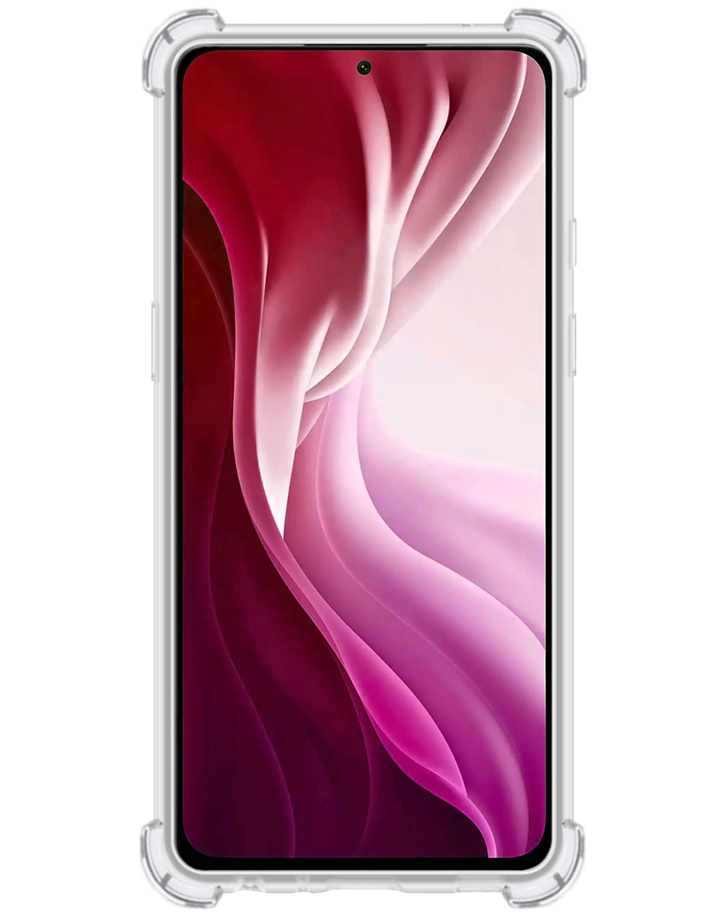 NoXx Hoes Geschikt voor Xiaomi 11T Hoesje Siliconen Cover Shock Proof Back Case Shockproof Hoes - Transparant - 2x
