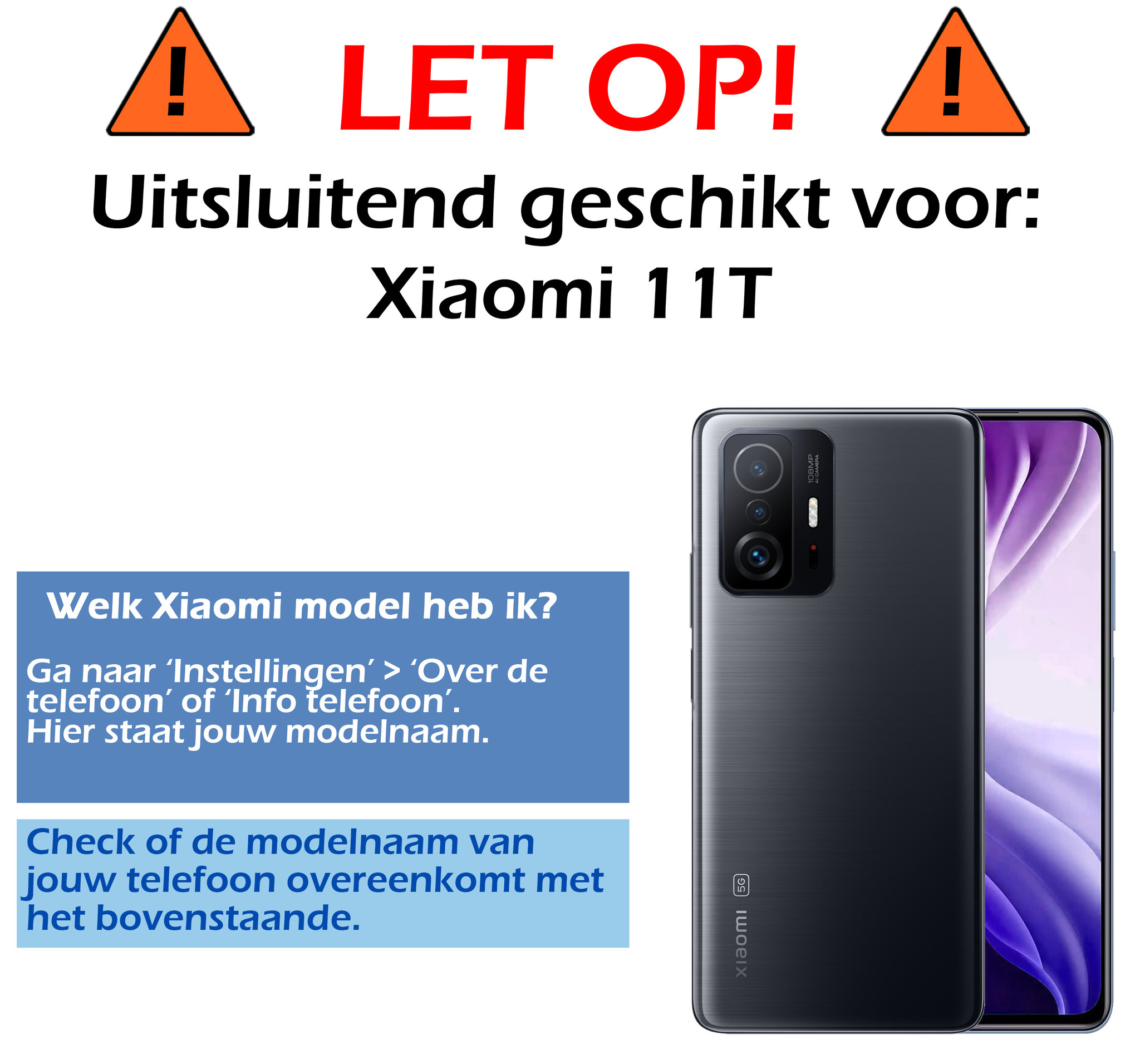 Nomfy Hoesje Geschikt voor Xiaomi 11T Hoesje Siliconen Cover Case - Hoes Geschikt voor Xiaomi 11T Hoes Back Case - Transparant