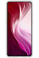 NoXx Hoes Geschikt voor Xiaomi 11T Hoesje Cover Siliconen Back Case Hoes - Transparant - 2x