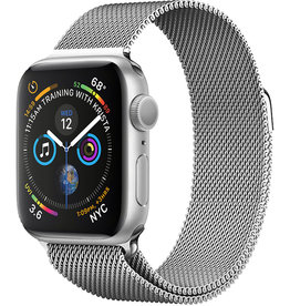 Nomfy Nomfy Apple Watch 7 Bandje Milanees (41 mm) - Zilver