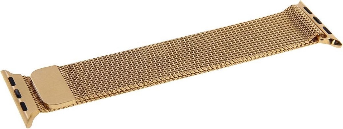 Nomfy Milanees Horlogebandje Geschikt voor 7 45 mm Band Milanees - Bandje Geschikt voor 7 45 mm Bandje Milanees - Goud