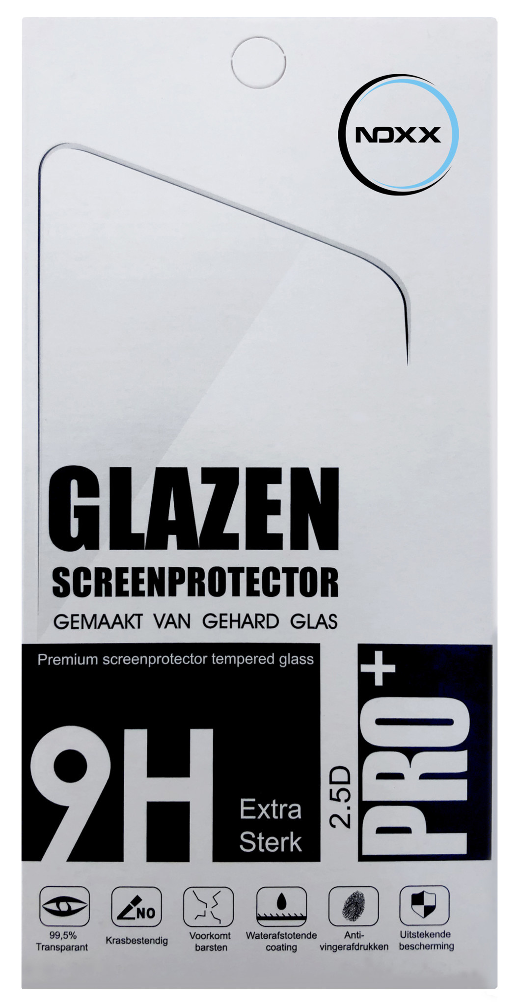 NoXx Screenprotector Geschikt voor iPhone 13 Screenprotector Tempered Glass Gehard Glas Full Cover - 3x