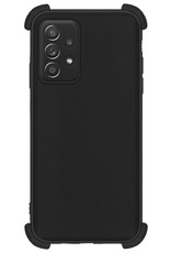 Samsung Galaxy A52 Hoesje Zwart Cover Shock Proof Case Hoes