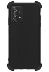 Samsung Galaxy A52s Hoesje Shock Proof Case - Samsung Galaxy A52s Case Zwart Shock Hoes - Samsung Galaxy A52s Hoes Cover - Zwart - 2 Stuks