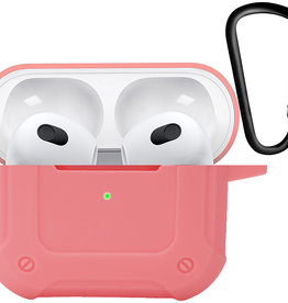 Nomfy Nomfy Siliconen Hoesje Voor Apple AirPods 3 - Lichtroze