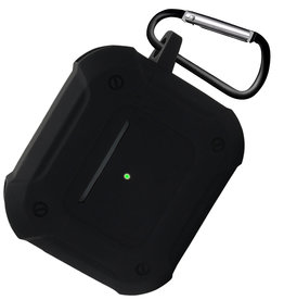 NoXx NoXx Siliconen Hoesje Voor Apple AirPods 3 - Zwart