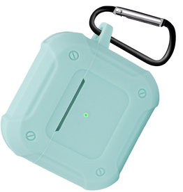 NoXx NoXx Siliconen Hoesje Voor Apple AirPods 3 - Mintgroen