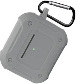 NoXx NoXx Siliconen Hoesje Voor Apple AirPods 3 - Grijs