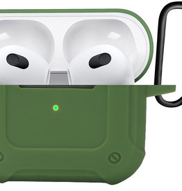 BASEY. BASEY. Siliconen Hoesje Voor Apple AirPods 3 - Groen