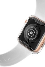Nomfy Hoesje Geschikt voor Apple Watch Series 7 41 mm Hoes Siliconen Case Cover - Hoes Geschikt voor Apple Watch Series 7 41 mm Hoesje - Transparant