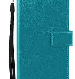 Nomfy Nomfy Samsung Galaxy M22 Hoesje Bookcase - Turquoise