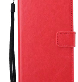 Nomfy Nomfy Samsung Galaxy M22 Hoesje Bookcase - Rood