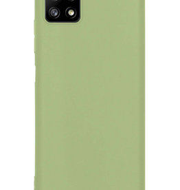 Nomfy Nomfy Samsung Galaxy M22 Hoesje Siliconen - Groen