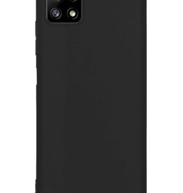 Nomfy Nomfy Samsung Galaxy M22 Hoesje Siliconen - Zwart