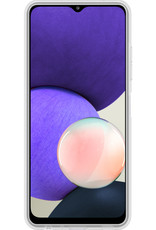 Nomfy Hoesje Geschikt voor Samsung M22 Hoesje Siliconen Cover Case - Hoes Geschikt voor Samsung Galaxy M22 Hoes Back Case - Transparant