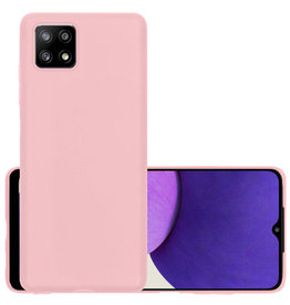 NoXx NoXx Samsung Galaxy M22 Hoesje Siliconen - Roze