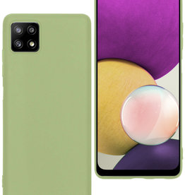 BASEY. BASEY. Samsung Galaxy M22 Hoesje Siliconen - Groen