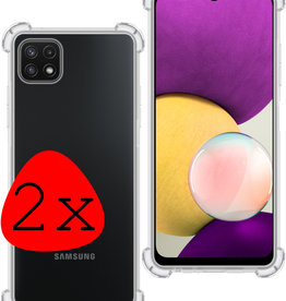 BASEY. BASEY. Samsung Galaxy M22 Hoesje Shockproof - 2 PACK
